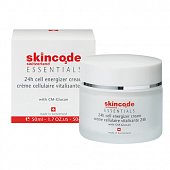 Скинкод Эссеншлс (Skincode Essentials) крем для лица "24 часа в сутки" энергетический клеточный 50мл, Скинкод